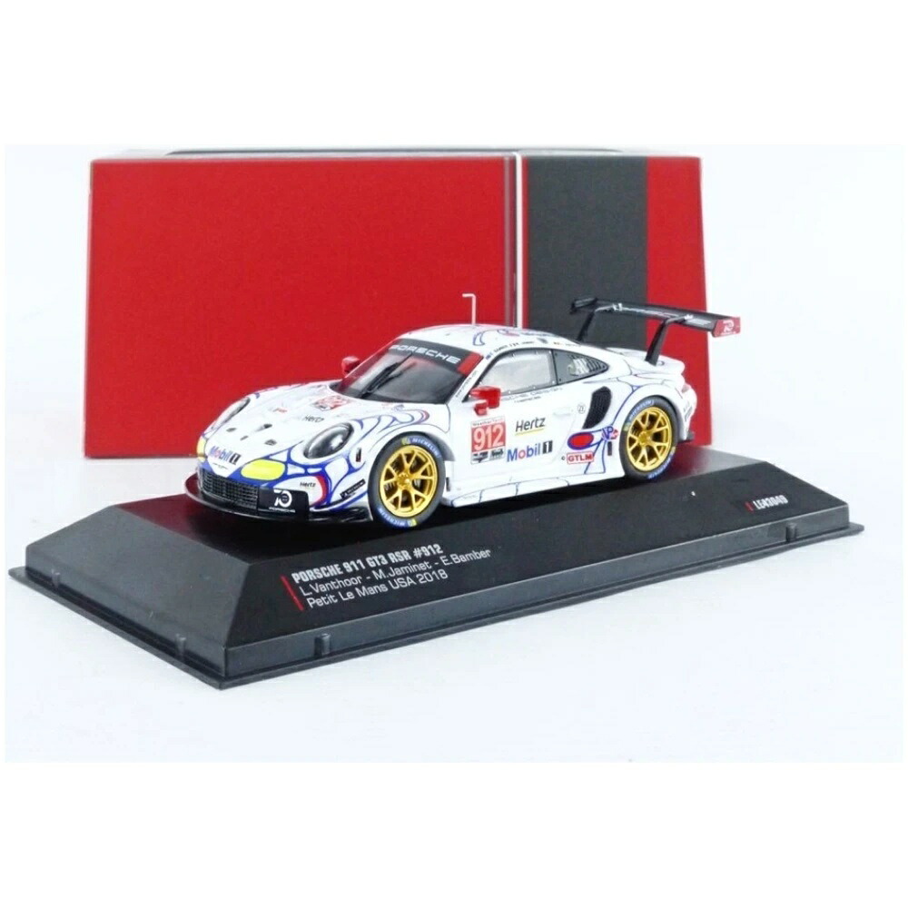 PORSCHE 911 991 RSR GTLM Class Petit Le Mans 2018 ポルシェ / IXO 1/43 ミニカー ミニカー・トイカー-おもちゃ