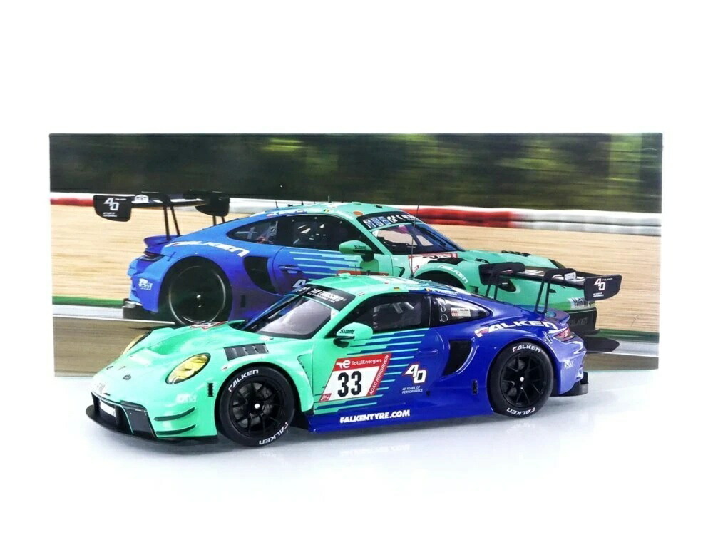 PORSCHE 911 GT3 R 24h Nurburgring 2023 ポルシェ ニュルブルクリンク / IXO 1/18 ミニカー