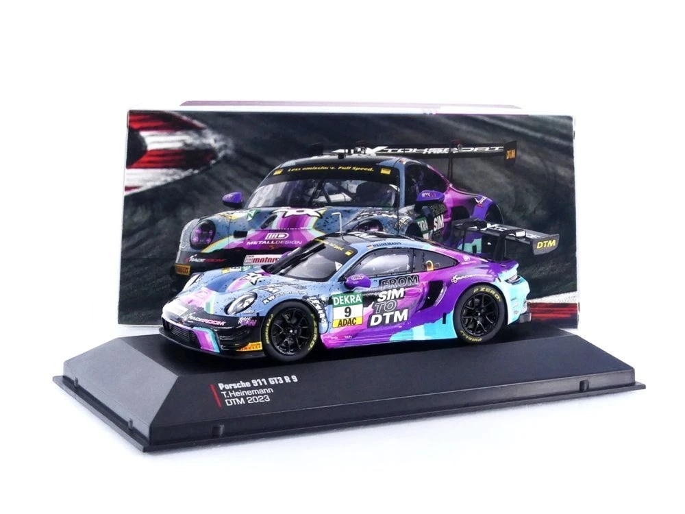 PORSCHE 911 992 GT3 R DTM 2023 ポルシェ / IXO 1/43 ミニカー