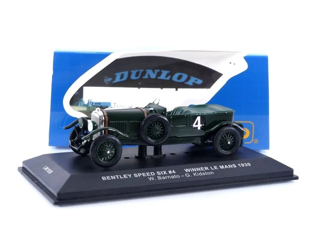 BENTLEY Speed Six Winner Le Mans 1930 ベントレー 優勝 ルマン / IXO 1/43 ミニカー