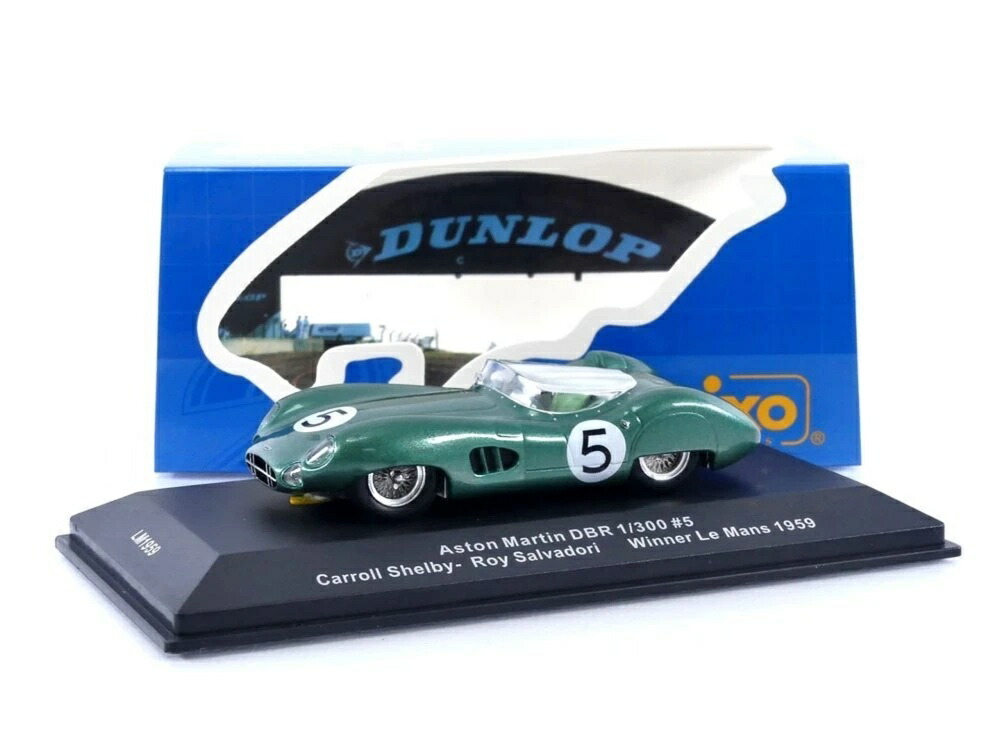 ASTON MARTIN DBR 1 Winner Le Mans 1959 アストンマーティン 勝ち得る / IXO 1/43 ミニカー ミニカー・トイカー-車-おもちゃ