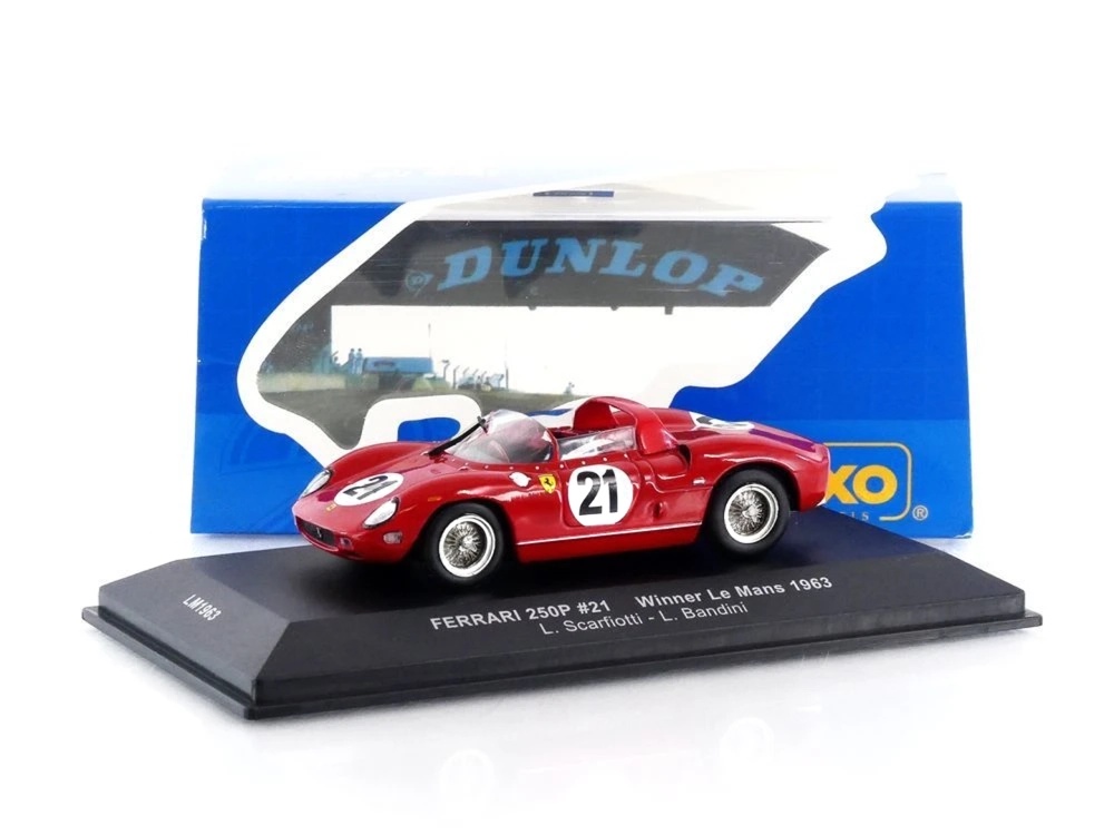 FERRARI 250 P Winner Le Mans 1963 フェラーリ 優勝 ルマン / IXO 1/43 ミニカー