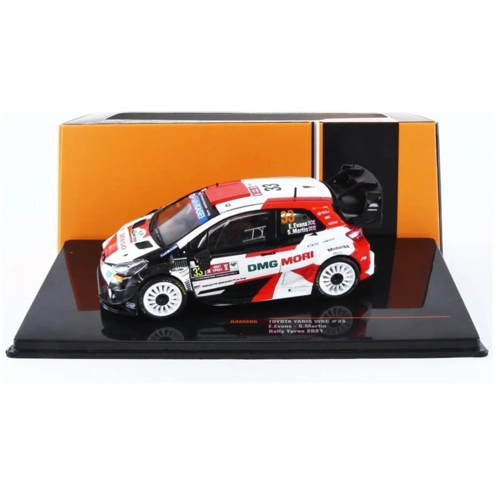TOYOTA Yaris WRC- Rallye Ypres 2021 トヨタ ヤリス / IXO 1/43 ミニカー ミニカー・トイカー-乗り物のおもちゃ-車