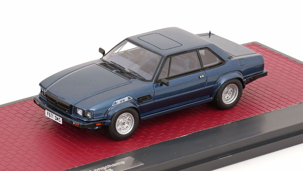 De Tomasoデトマソ Longchampロンシャン GTS/E 1988 ブルーメタリック / Matrix 1/43 ミニカー ミニカー・トイカー-車-乗り物のおもちゃ