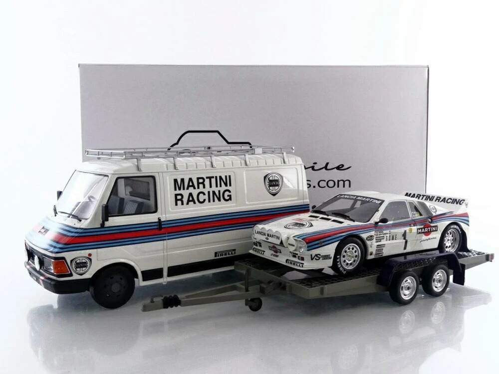 FIAT Pack Fiat 242 and Lancia 037 Gr.B Monte Carlo 1983 フィアット ランチア / OTTO 1/18 ミニカー|ラストホビー