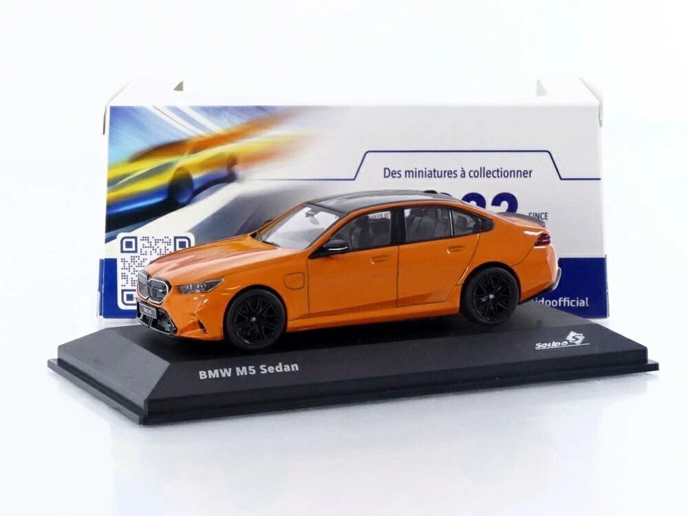 BMW M5 Sedan G90 2024 BMW セダン / SOLIDO 1/43 ミニカー