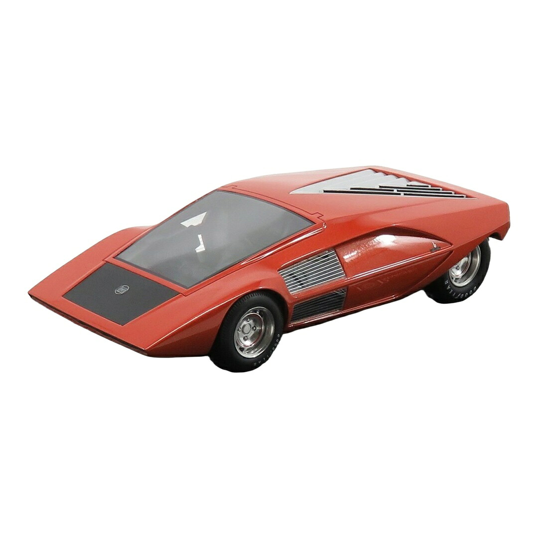【取って置く】2026年発売予定を組む Lanciaランチャ Stratos Zero Concept 1970 赤いこと赤銅色 押さえる生み出すこと / TOPMARQUES COLLECTION 1/12 ミニカー