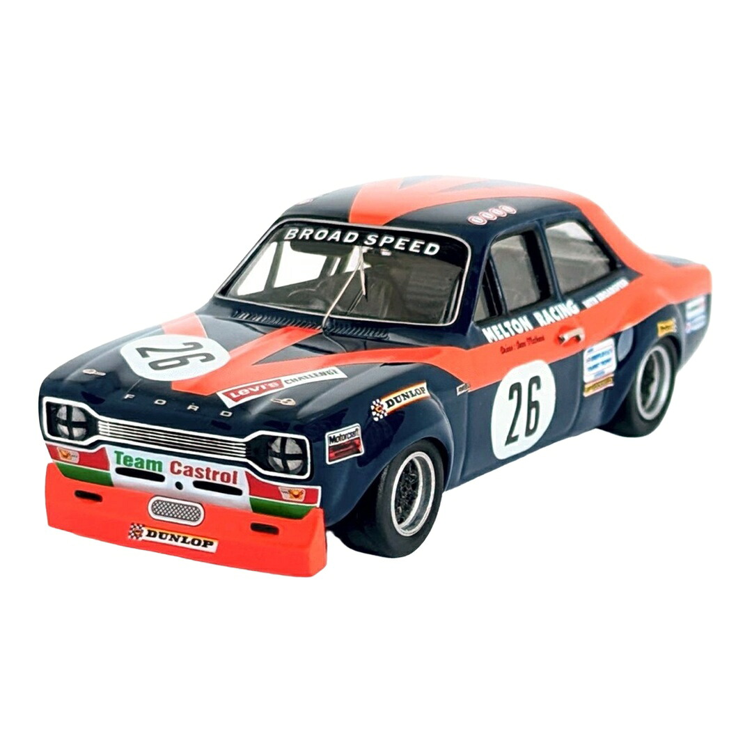 【取っておく】2026年発売予定を組む Fordジェラルド・r・フォード Escort MKI #26 ラリー 行楽客賞 1972 Dave Matthews John Fitzpatrick ブル / Trofeu 1/43 ミニカー