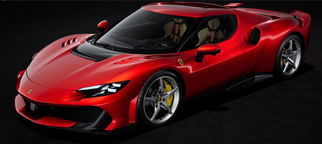 【取っておく】2026年発売予定を組むFERRARIフェラーリ 296 SPECIALE 2025 NUMBERED ONE BY ONE MAGMA RED METALLIC 外国で押さえる HARDCASE - HIGH FIDELITY MODEL - WITH O