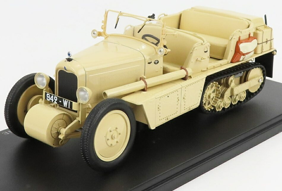 CITROENシトロエン オートケニール P17 1930 ミリタリー 沙子 CITROEN-COLLECTION-HACHETTE / EDICOLA 1/24 ミニカー