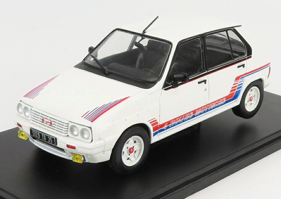 CITROENシトロエン ヴィザ 1000 ピステ 1983 白いこと CITROEN-COLLECTION-HACHETTE / EDICOLA 1/24 ミニカー