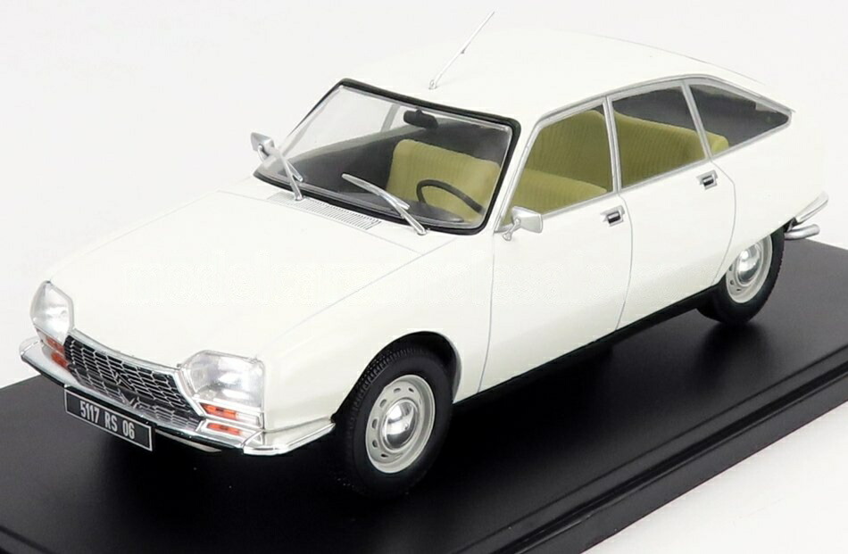CITROENシトロエン GS ベルリーヌ 1970 白いこと CITROEN-COLLECTION-HACHETTE / EDICOLA 1/24 ミニカー