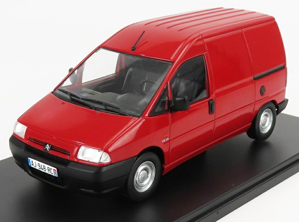 CITROENシトロエン ジャンピー バン (FIATフィアット スクード) 1995 レッド CITROEN-COLLECTION-HACHETTE / EDICOLA 1/24 ミニカー