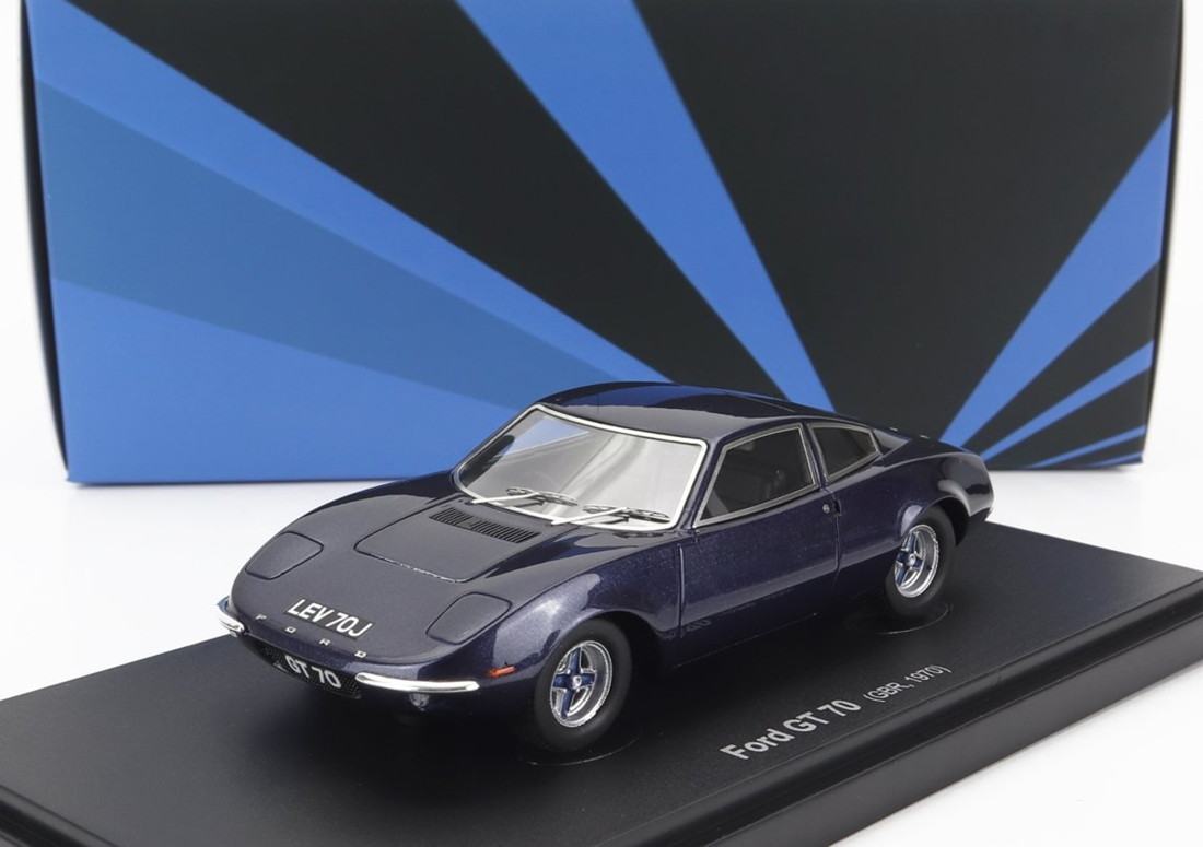 FORDフォード USA GT 70 USA 1970 ダークブルーメタリック 333台限定 / Avenue 43 1/43 ミニカー｜ラストホビー
