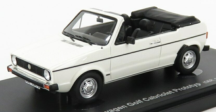 VOLKSWAGENフォルクスワーゲン GOLFゴルフ カブリオレ プロトタイプ ドイツ 1976 ホワイト 333台限定 / Avenue 43 1/43 ミニカー｜ラストホビー
