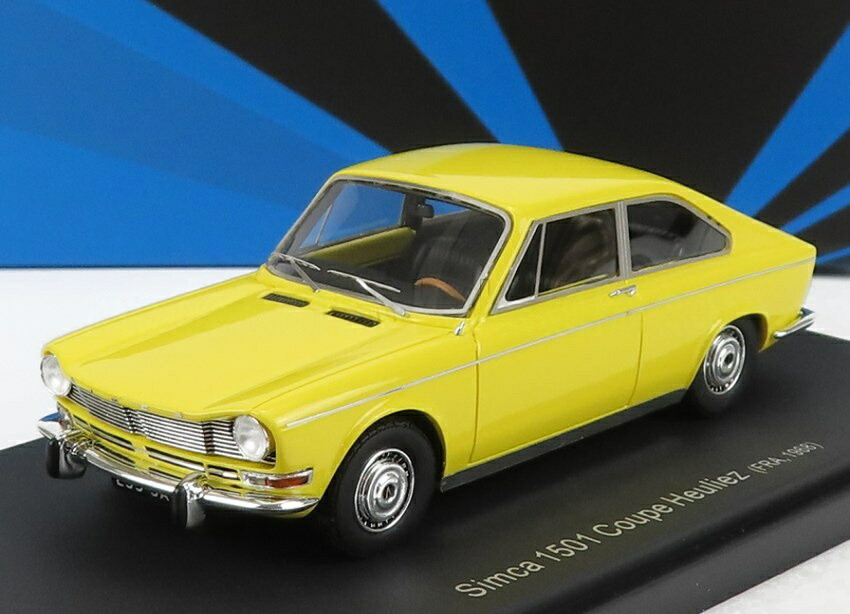 SIMCAシムカ 1501 COUPE HEULIEZ FRANCE 1968 YELLOW 333台限定 / Avenue 43 1/43 ミニカー｜ラストホビー