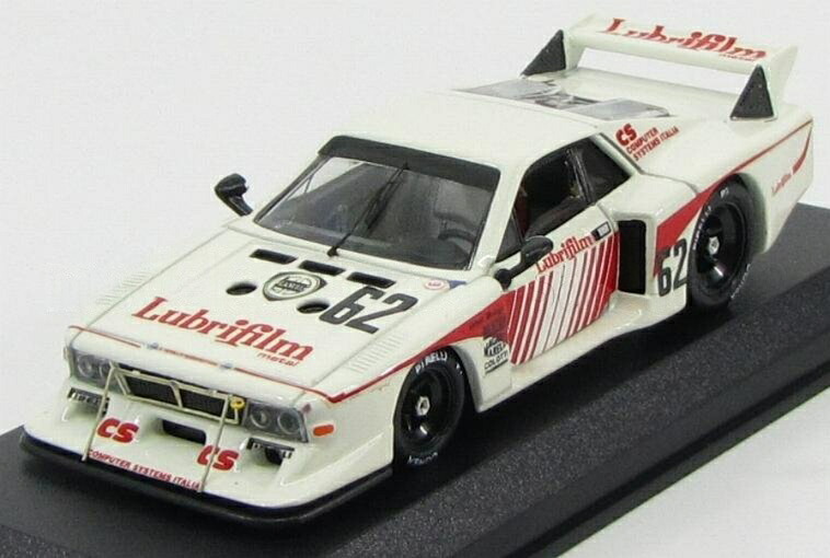 LANCIAランチア BETA MONTECARLO COUPE N 62 SILVERSTONE 1981 GABBIANI WHITE RED / Best-Model 1/43 ミニカー｜ラストホビー