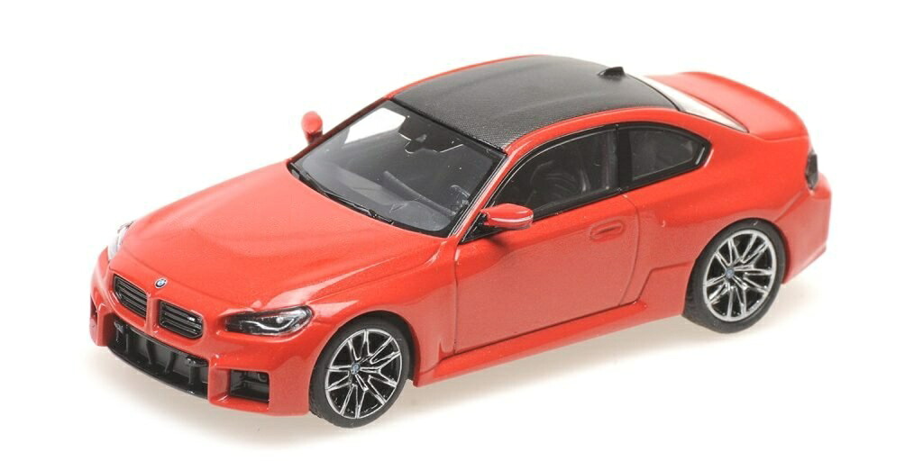 【予約】BMWビーエムダブリュー 2シリーズ M2 G87 2023 レッド ブラック / MINICHAMPS 1/43 ミニカー