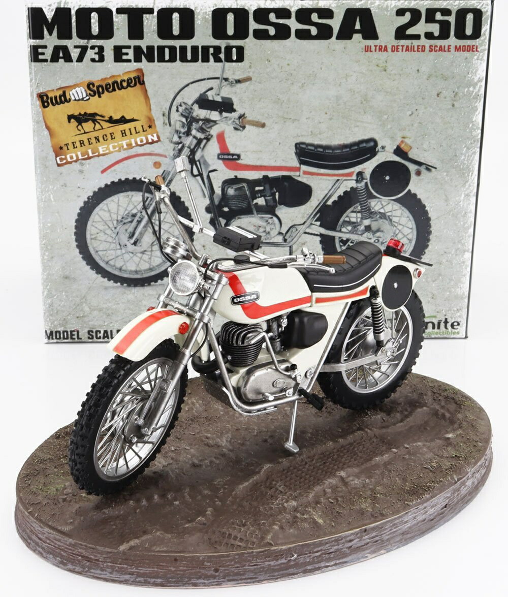 Ossaオッサ 250 AE73 エンデューロ 1973 映画 ALTRIMENTI CI ARRABBIAMO ホワイト BUD SPENCER & TERENCE HILL COLLECTION / CLC 1/12 ミニカー 27,755円