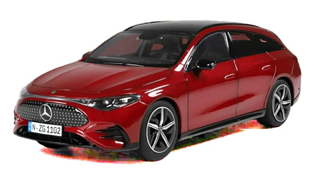 【取っておく】2026年発売予定を組むMERCEDES BENZメルセデスベンツ CLACLASS CLA位置付け X174 シューティングひと休み 2025 赤いこと WITH OPENINGS - APRIBILE / NZG 1/18 ミニカー