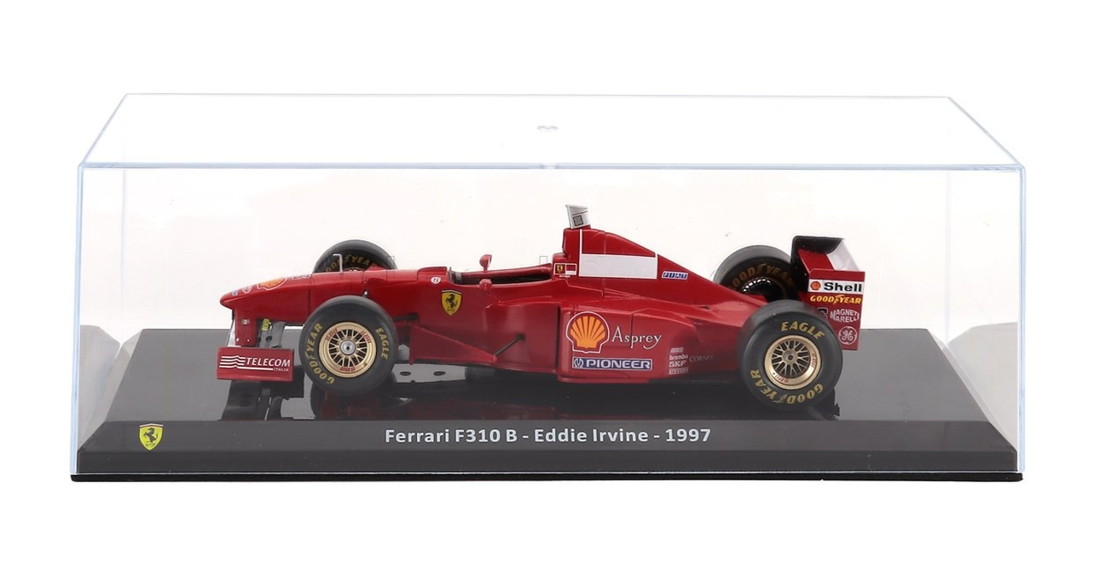 FERRARIフェラーリ F1 F310B N 6 1997 エディーアーバイン レッド LE-GRANDI-FERRARI-F1 COLLECTION / EDICOLA 1/24 ミニカー｜ラストホビー