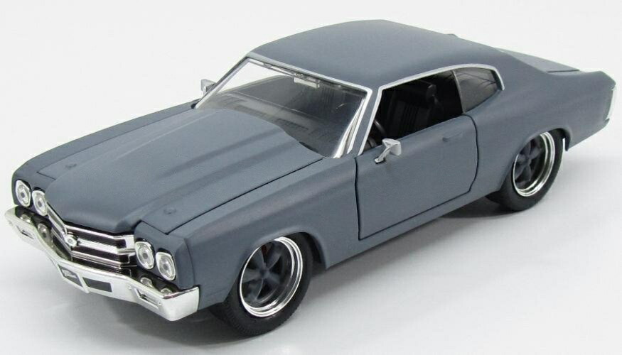 CHEVROLETシボレー ドム シェベル 454SS 1970 ワイルドスピード 4 2009 オリジナルパーツ グレー TV SERIES - MOVIE / JADA 1/24 ミニカー