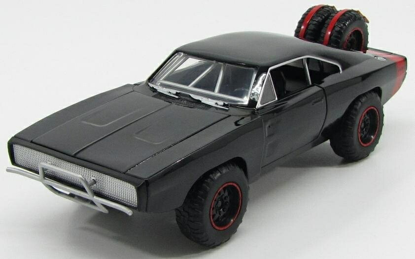 DODGEダッジ ドム チャージャー R/T オフロード 1970 ワイルドスピード 7 黒いこと TV SERIES / JADA 1/24 ミニカー おもちゃ-車
