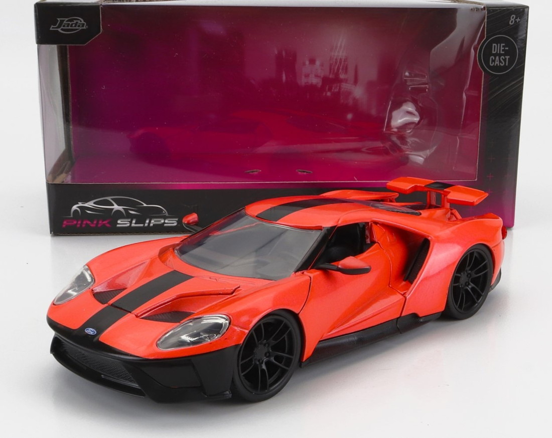 FORD USAフォード GT 2017 レッドオレンジ / JADA 1/24 ミニカー｜ラストホビー