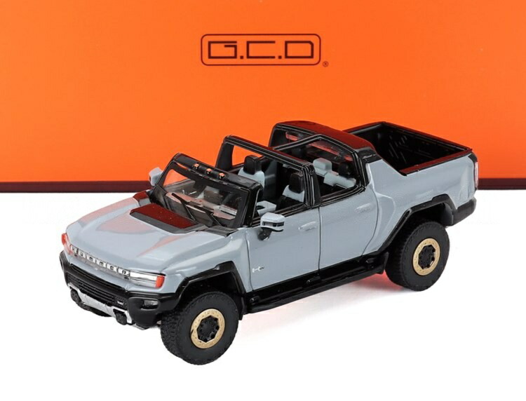 GMCジーエムシー ハマー EV 2022 点火装置薄墨色 / GCD 1/64 ミニカー