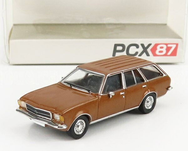 OPELオペル REKORDレコード D キャラバン 1981 ブラウンメタリック SW - STATION WAGON / PREMIUM CLASSIXXS 1/87 ミニカー