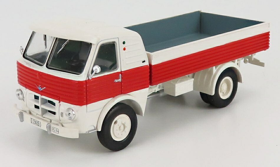 PEGASOペガソ Z207 貨物自動車 1956 白いこと赤いこと ALTAYA-PEGASO-COLLECTION-SALVAT / EDICOLA 1/43 ミニカー