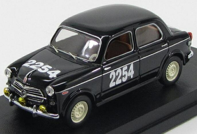 FIATフィアット 1100/103 N 2254 ミッレミリア 1955 O.モレッリ ブラック / RIO-MODELS 1/43 ミニカー｜ラストホビー