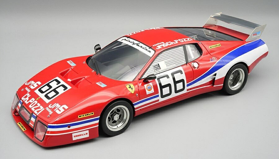 【予約】2026年発売予定Ferrariフェラーリ 512BB LM チーム JMS シャルル ポッツィ N 66 24h デイトナ 1979 J.C.アンドリュエ S.ディーニ C.バ / TECNOMODEL 1/18 ミニカー｜ラストホビー