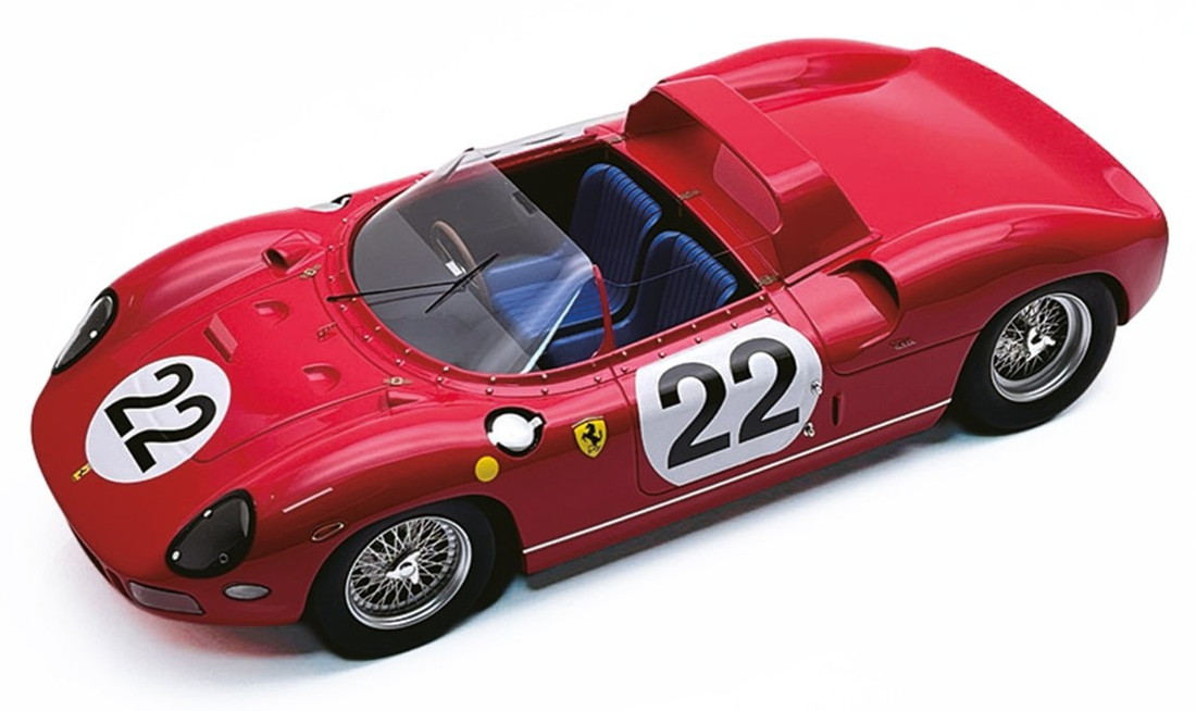 【予約】2026年発売予定Ferrariフェラーリ 275P スパイダー 3.3L V12 ルマン24時間 1964 N 22 レッド / TECNOMODEL 1/18 ミニカー｜ラストホビー