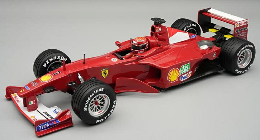 【予約】2026年発売予定Ferrariフェラーリ F1 F2000 N 3 ワールドチャンピオン 優勝 イタリア モンツァGP パイロットフィギュア付 2000 ミハエル シューマッハ / TECNOMODEL 1/18 ミニカー|ラストホビー