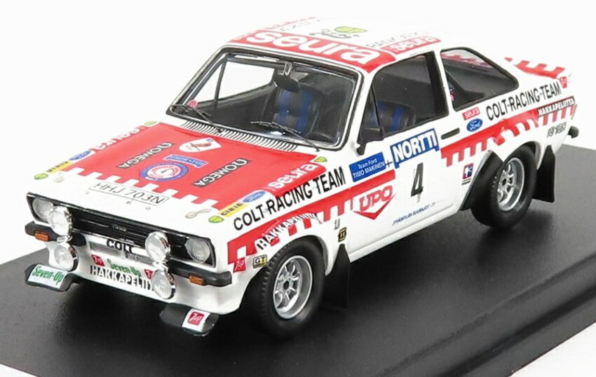 【予約】Ford Englandフォードイングランド エスコート MKII RS 1800 ナイトバージョン N 4 150台限定 / TROFEU 1/43 ミニカー