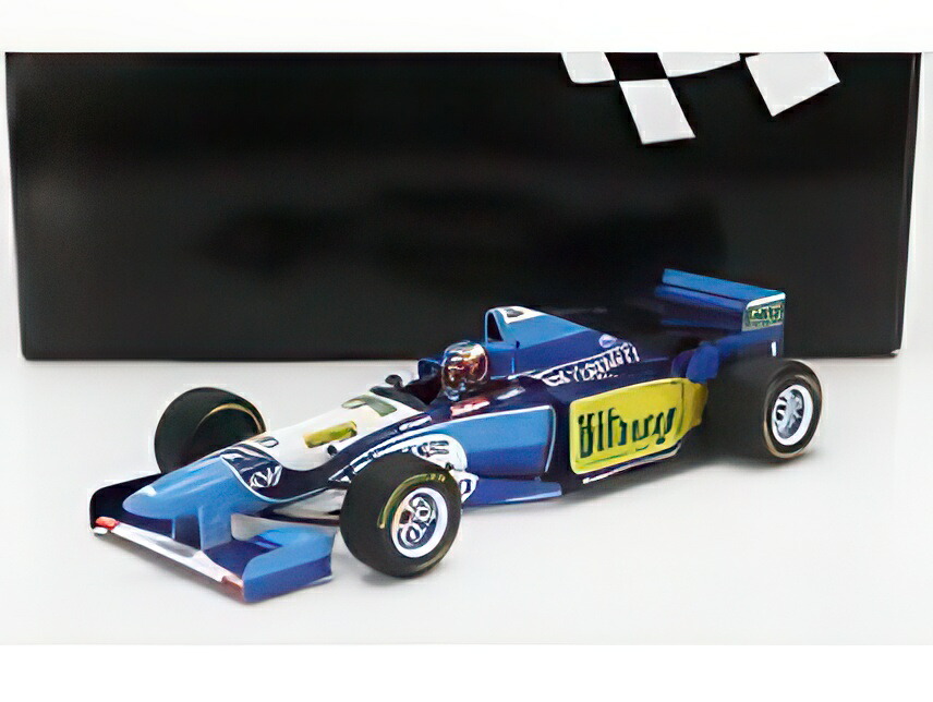 BENETTON F1 B195 TEAM MILD SEVEN RENAULT N 1 ワールドチャンピオン 優勝 JAPAN GP レインタイヤ付 ミハエル・シューマッハ 1995 ブルー イエロー/ MINICHAMPS 1/18 ミニカー｜ラストホビー