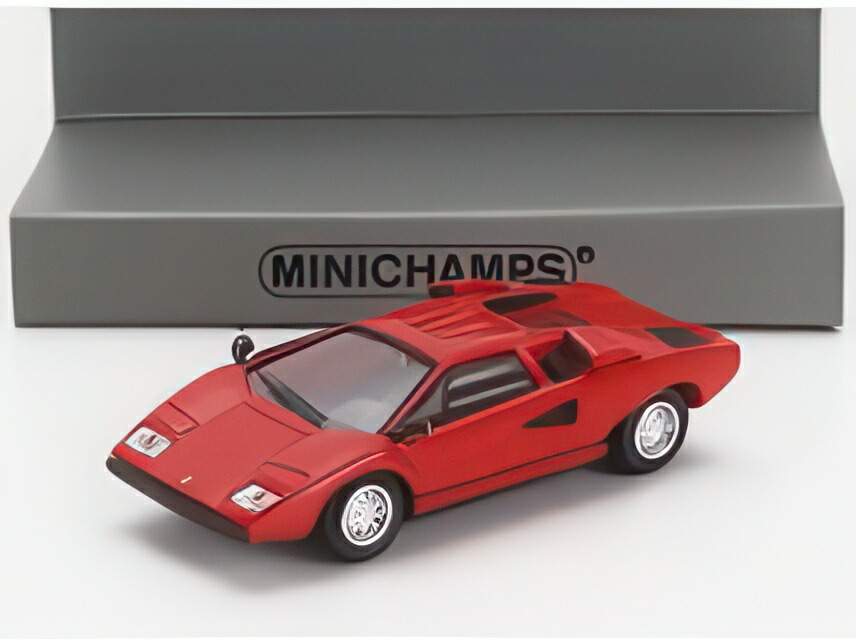 1/43 ミニチャンプス ランボルギーニカウンタックLP400 オレンジ LV-N ランボルギーニ カウンタック LP400（オレンジ） / LV-N
