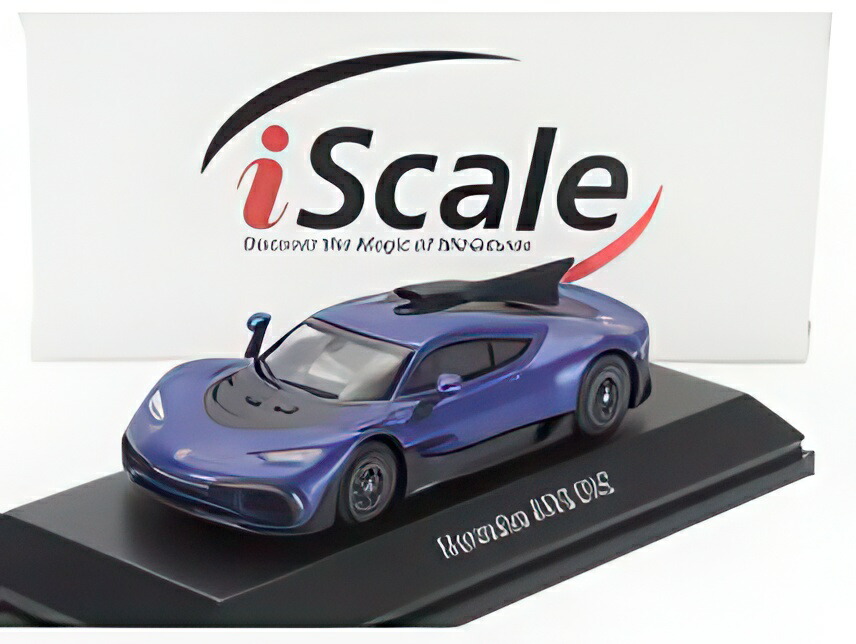 MERCEDES BENZ ONE AMG (C298) 2023 ブリリアントブルー ブラック/ I-Scale 1/43 ミニカー