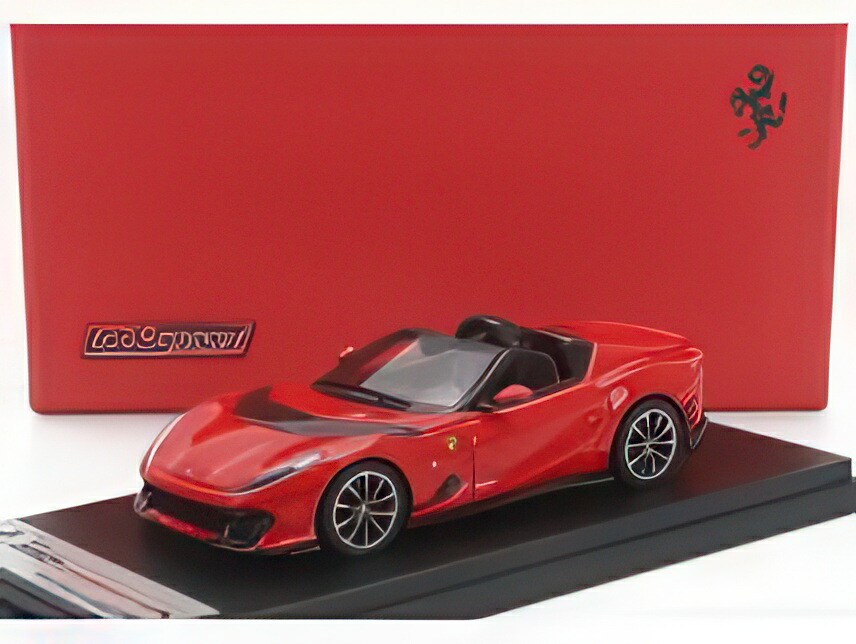 FERRARI 812 COMPETIZIONE A SPIDER 2022 ロッソスクーデリア レッド/ LOOKSMART 1/43 ミニカー
