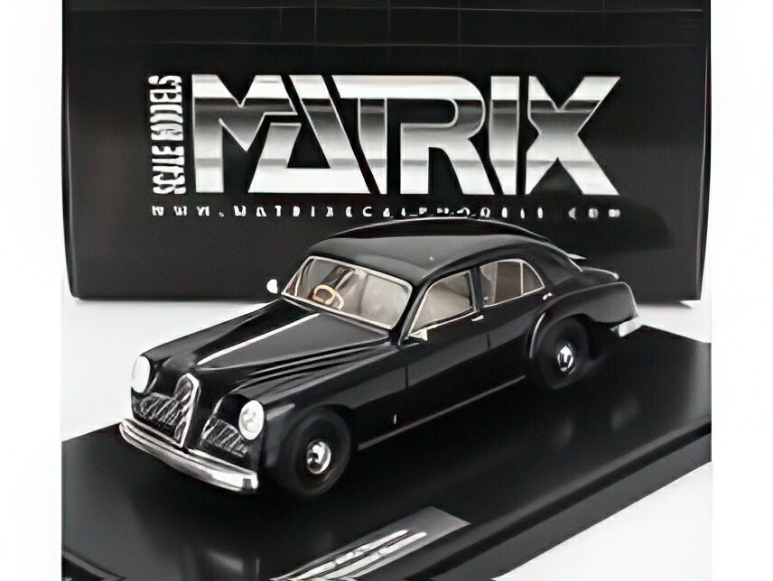 ALFA ROMEO 6C 2500 TURISMO BERLINA 1950 ブラック/ Matrix 1/43 ミニカー