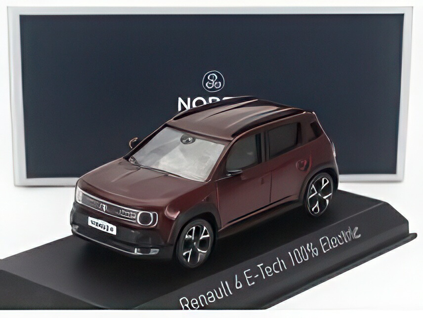 RENAULT R4 E-TECH 2025 レッド/ Norev 1/43 ミニカー