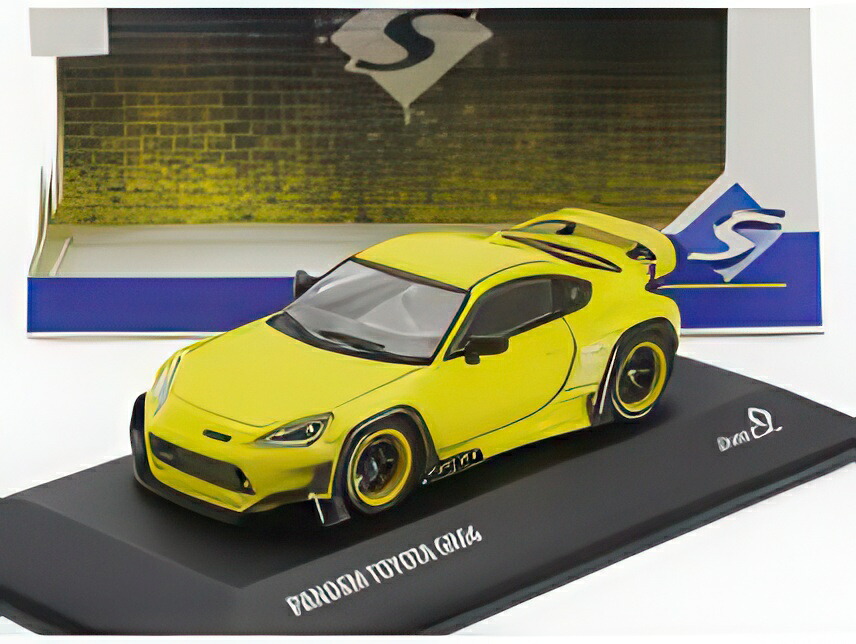 TOYOTA GR86 ロケットバニー クーペ 2022 イエロー/ SOLIDO 1/43 ミニカー