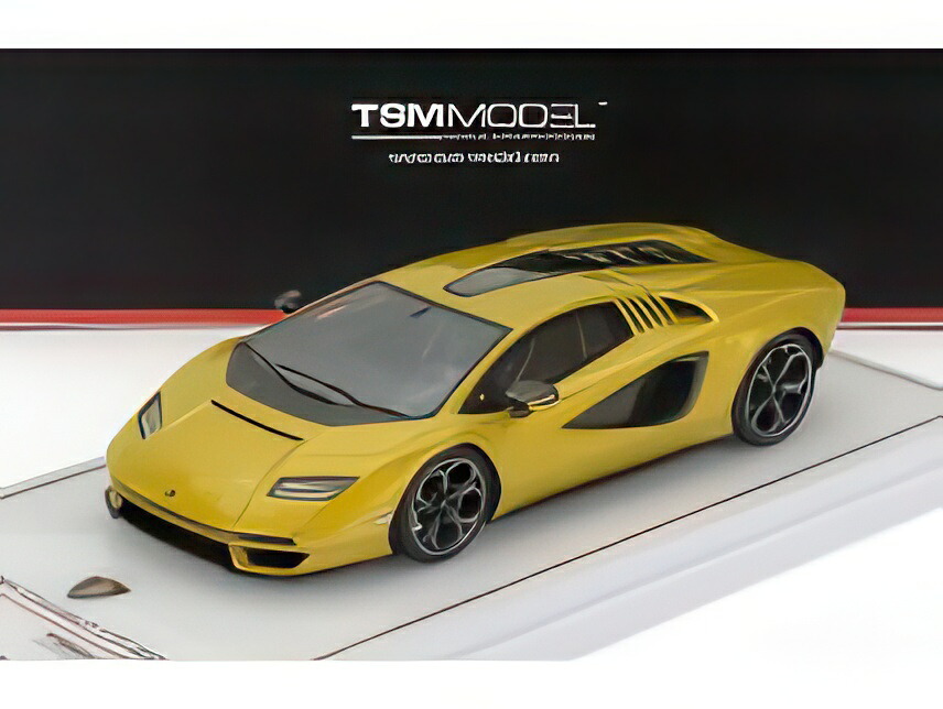 LAMBORGHINI カウンタック LPi 800-4 2023 イエロー/ TrueScale 1/43 ミニカー