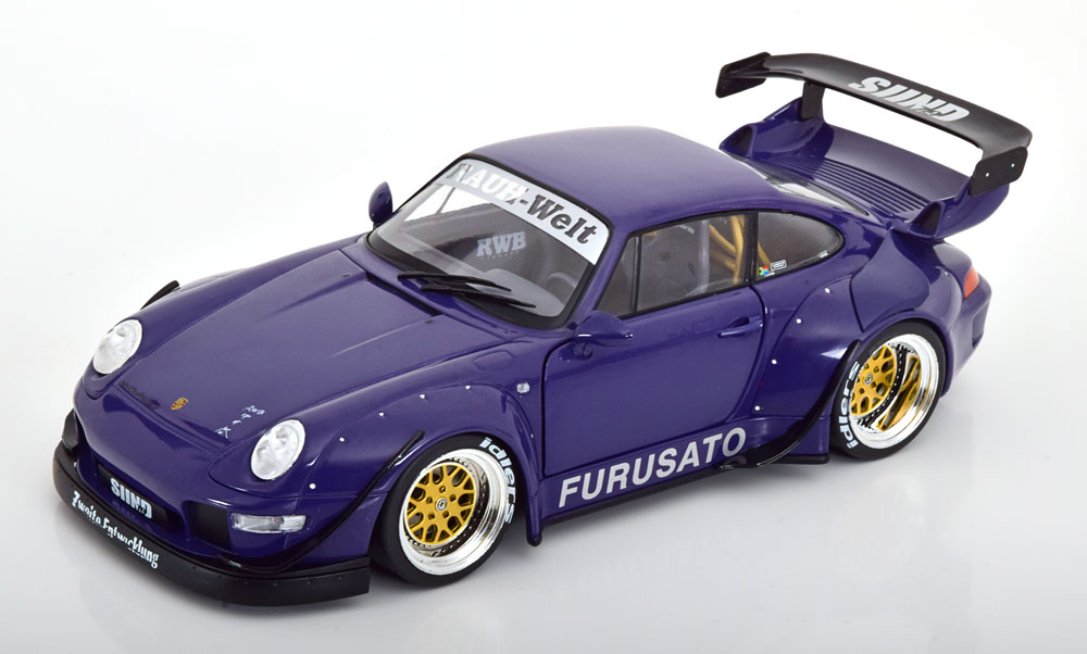 楽天市場】ベルク83 1/18 ポルシェ 911 (993) RWB Rauh-Welt ふるさと