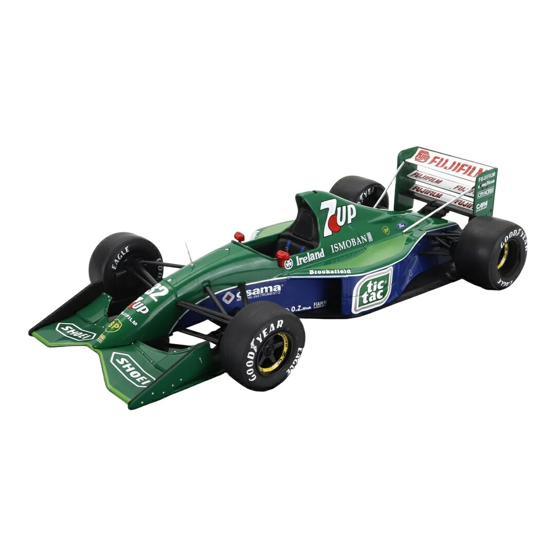 Jordanジョーダン 191 #32 Michael Schumacher ベルギーGP 1991 緑であること/青色 LE GRANDI F1 COLLECTION CENTAU / EDICOLA 1/24 ミニカー ミニカー・トイカー-おもちゃ