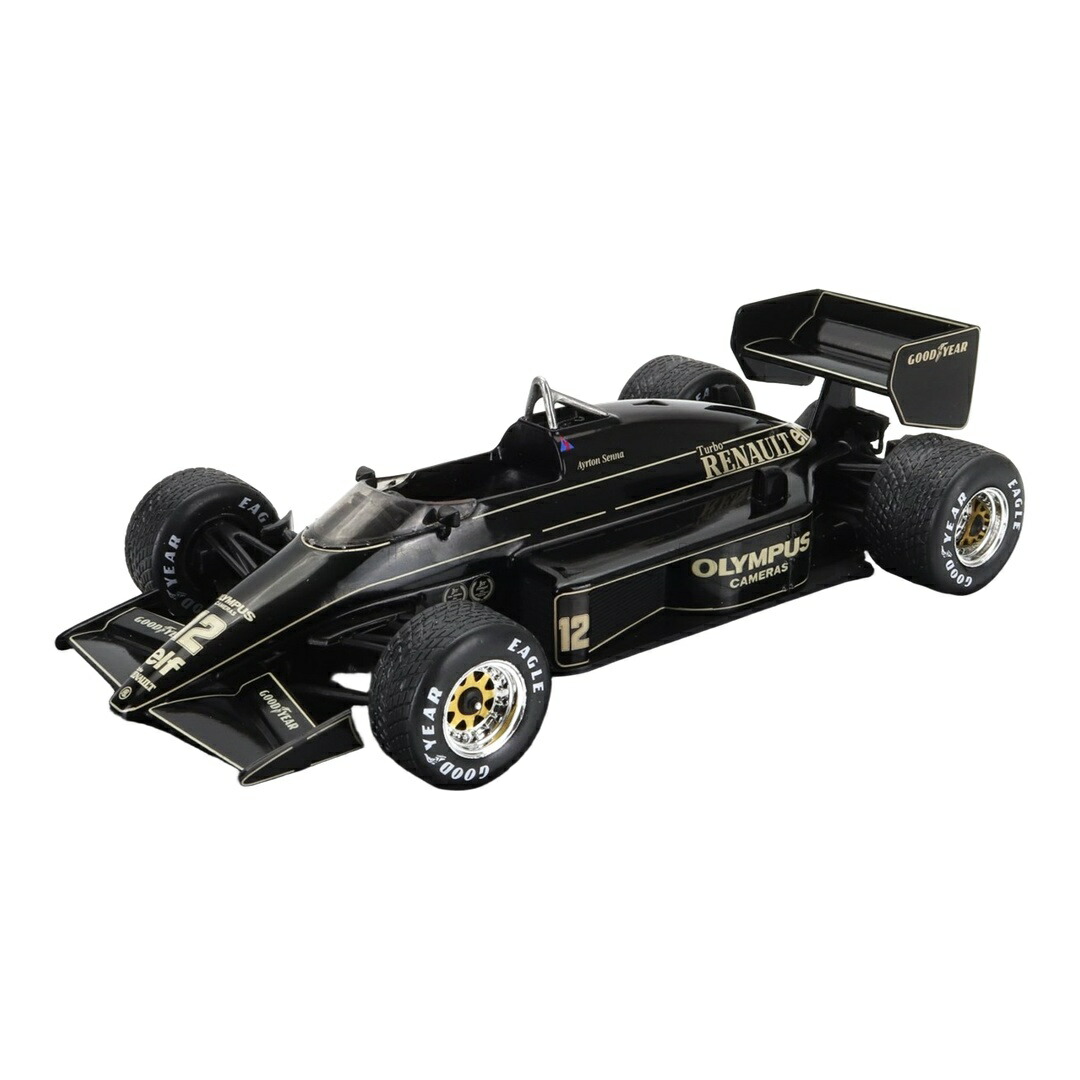 Lotus芙蓉 97T Renaultターボ #12 Ayrton Senna 1985 黒いこと ゴールド LE GRANDI F1 COLLECTION CENTAURIA / EDICOLA 1/24 ミニカー 車-おもちゃ