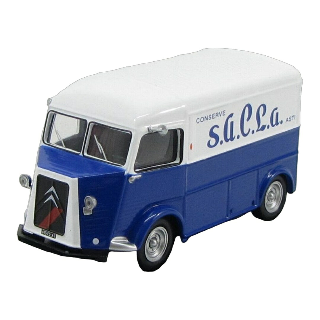 Citroenシトロエン Type H Vanバン Sacla 1963 ブルーホワイト / EDICOLA 1/43 ミニカー