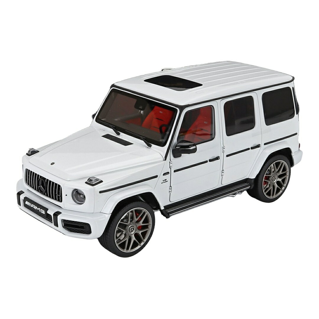 Mercedes Benzメルセデスベンツ G-Class G63 AMG W463 V8 Biturbo Edition 55 2022 白いこと 開閉規則体系付き添い人 / Almost-Real 1/18 ミニカー
