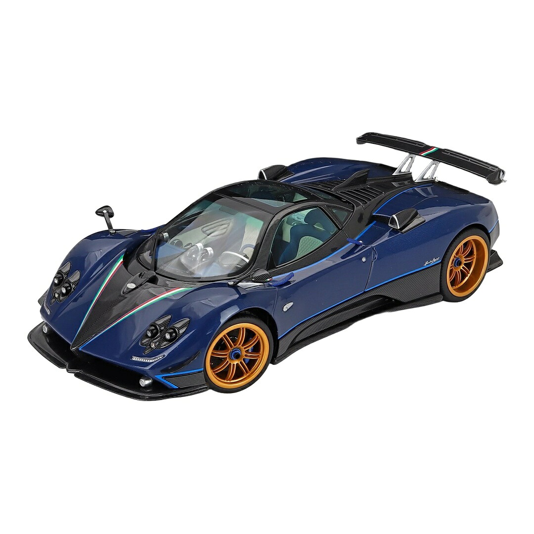 Paganiパガーニ Zondaゾンダ Tricoloreトリコローレ 2010 ライトブルー 開閉機構付き / Almost-Real 1/18 ミニカー｜ラストホビー